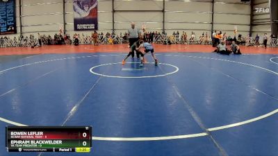 76 lbs Rd# 7- 10:45am Saturday Final Pool - Ephraim Blackwelder, VA Team Predator vs Bowen Lefler, NCWAY National Team