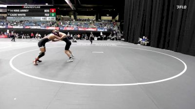 149 lbs Champ. Round 1 - Cade White, Providence vs 14 Kris Arrey, Missouri Valley