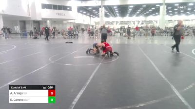 109 lbs Consi Of 8 #1 - Adam Armijo, Top Rank vs Ryan Corona, Scotsmen WC