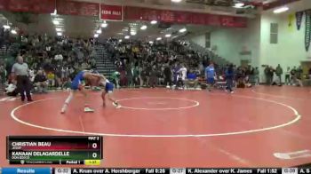 Round 2 - Kanaan Delagardelle, Don Bosco vs Christian Beau, Jesup