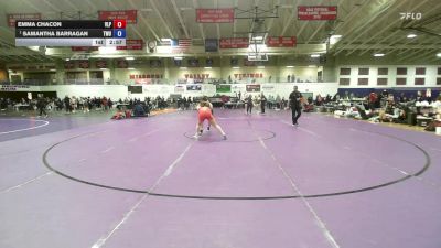 138 lbs Champ. Round 2 - Samantha Barragan, Texas Wesleyan vs Emma Chacon, Valiant Prep