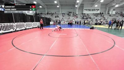 132 lbs Consi Of 8 #1 - Adrian Day, FL vs Daniel Smith, PA