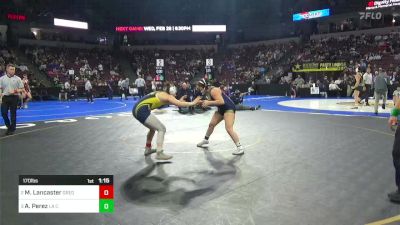 170 lbs Semifinal - Mikayla Lancaster, Gregori vs Alexandria Perez, La Costa Canyon