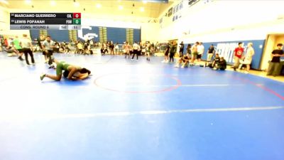 190 lbs Cons. Round 6 - Marciano Guerrero, La Quinta High School vs Lewis Fofanah, Poway