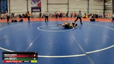 120 lbs Rd# 5- 3:45pm Friday Final Pool - Liam Bentley, VA Team Predator vs Micah Garcia, Rough House