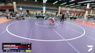 113 lbs Cons. Round 5 - Jackson Ewing, Spring Klein Wrestling Club vs Korosh Kalantar, 3F Wrestling