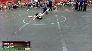 88 lbs Round 3 (4 Team) - Easton Beard, Donahue WA vs Cooper Luck, Pursuit WC