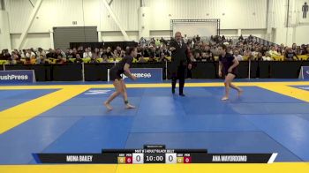 Ana Mayordomo vs Mona Bailey 2025 World IBJJF Jiu-Jitsu No-Gi Championship