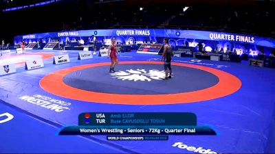 72 kg 1/4 Final - Amit Elor, United States vs Buse Cavusoglu Tosun, Turkey