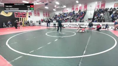 100 lbs Quarterfinal - Mia Hernandez, Colony vs Pia Hill, Folsom