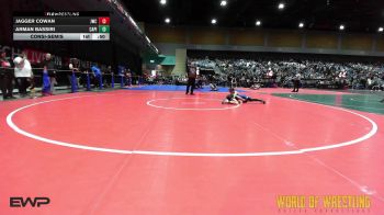 58 lbs Consolation - Jagger Cowan, JWC vs Arman Bassiri, Capital City Wrestling Club