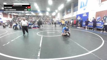 120 lbs Champ. Round 3 - Sid Cohen, Rancho Bernardo vs Max Mendoza, Redwood