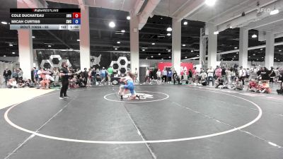 65 lbs Cons. Round 4 - Cole DuChateau, Askren Wrestling Academy vs Micah Curtiss, Shepherd Wrestling Club