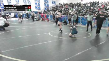 110 lbs Cons. Round 2 - Malia Kimora, Sonora vs Nalani Reglos, Camarillo