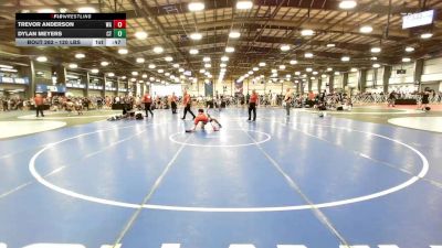 120 lbs Consi Of 4 - Trevor Anderson, WA vs Dylan Meyers, CT