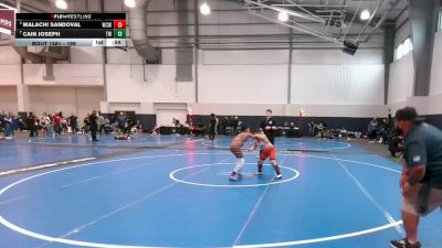 199 lbs Semifinal - Malachi Sandoval, Wesley Club Wrestling vs Cain Joseph, Texasports Wrestling