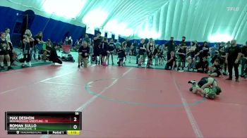 56 lbs Round 3 (8 Team) - Max Deshon, Neighborhood Wrestling vs Roman Sullo, Rogue Wrestling