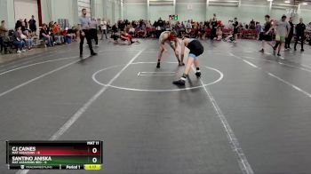 113 lbs Round 2 (8 Team) - CJ Caines, Mat Assassins vs Santino Aniska, Mat Assassins Red