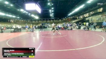 110 lbs Quarterfinal - Keana Bush, Hernando vs Natalia Choquegonza, Ponte Vedra