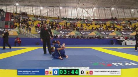 YASMYN KAROLLYNE HENRIQUE COSTA vs LUNA RODRIGUES DA COSTA 2026 FPJJ Circuito Paulista GI Etapa 3
