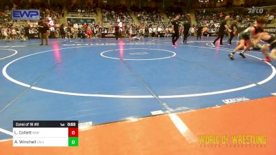 95 lbs Consi Of 16 #2 - Lane Collett, RAW Wrestling Club vs Ayden Winchell, Callan Wrestling Academy