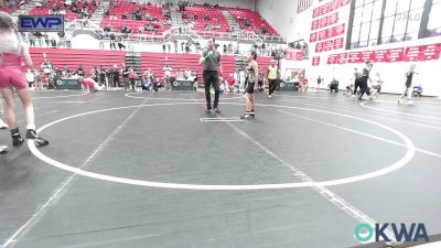 70 lbs Rr Rnd 5 - Jaxson Williams, Tecumseh Youth Wrestling vs Avery Wagner, Choctaw Ironman Youth Wrestling