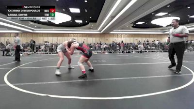 130 lbs Round Of 64 - Katarina Dritsopoulos, Mater Dei Team Faith vs Abigail Curtis, Temecula Valley HS