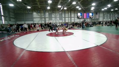 53 kg Cons. Rd Of 16 - Mikayla Garcia, Cardinal WC vs Madolin Ripley, USAW Maine East Wrestling Club