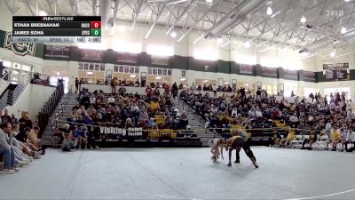 120 lbs Round 1 (16 Team) - James Soha, St Pius X School vs Ethan Bresnahan, Harris County