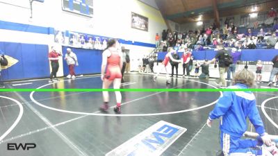 110 lbs Rr Rnd 1 - Paityn Roberts, Owasso Takedown Club vs Zoey Vaughn, Sperry Wrestling Club