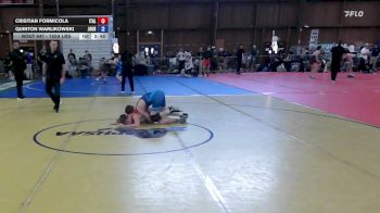 152A lbs Consi Of 4 - Cristian Formicola, Italy vs Quinton Warlikowski, Journeymen