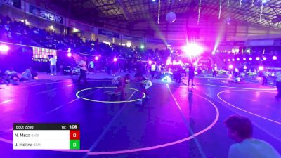 126 lbs Quarterfinal - Noah Meza, Basement Brawlers vs Jacob Molina, Bear Cave WC