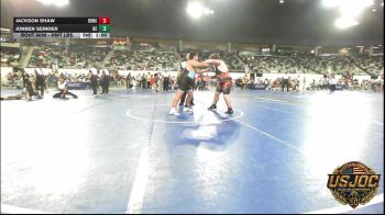 Consolation - Jackson Shaw, Duncan Demon Wrestling vs Jonben Seinder, Del City Little League