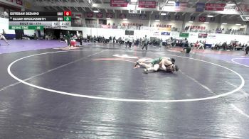 174 lbs Champ. Round 1 - Esteban Sedano, Hastings (Neb.) vs Elijah Brocksmith, William Woods University