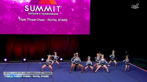 Triple Threat Cheer - Royal Stars [2026 L1 Junior - D2 - Small - A Semis] 2026 The D2 Summit