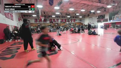 67-71 lbs Round 1 - Noah Urias, Church Boyz vs Timothy McMahon, Rough House Wrestling