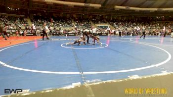 60 lbs Consi Of 4 - Lily-Mae Ybarbo, VICI Wrestling vs Finley Lister, Coweta Tiger Wrestling