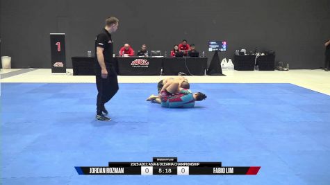 Fabio Lim vs Jordan Rozman 2025 ADCC Asia & Oceania Championship