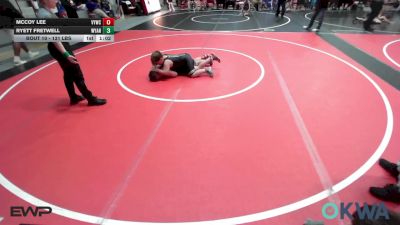 131 lbs Rr Rnd 2 - McCoy Lee, Verdigris Youth Wrestling vs Ryett Fretwell, Wyandotte Youth Wrestling