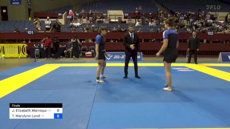 Jazmyn Elizabeth Marroquin vs Tianna Marylynn Lund 2024 Pan IBJJF Jiu-Jitsu No-Gi Championship