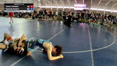 157 lbs Quarters - Bailey Holman, California vs Deacon Pickett, Nevada