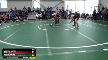 210 lbs Round 3 (16 Team) - Cesar Salas, Contenders Wrestling Academy vs Austin Smith, Quest