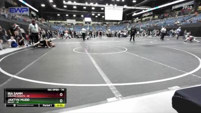 76 lbs Semifinal - Jaxtyn Mudd, Beloit vs Ira Samm, Greater Heights