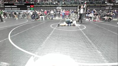 160 lbs Quarterfinal - Damien Pierro, Olympic vs Michael Sharin Jr, Jersey Shore