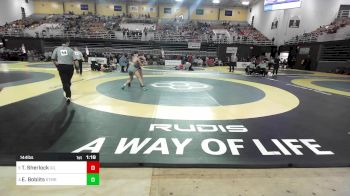 144 lbs Quarterfinal - Tyson Sherlock, Gilman School vs Evan Boblits, St. Mary's Ryken