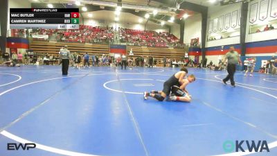 120 lbs Rr Rnd 1 - Mac Butler, Raw Wrestling Club vs Camren Martinez, Bixby JH Boys