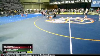 45 lbs Cons. Round 5 - Beck Curnett, Rainier Junior Wrestling Club vs Decker O`Connor, Outlaw Wrestling Club