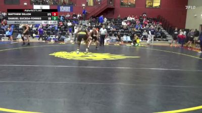 197 lbs Champ. Round 1 - Samuel Euceda-Torres, Montevallo vs Matthew Dillon, Brewton-Parker (GA)