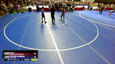 120 lbs Cons. Round 5 - Jaden Day, Righetti High School Wrestling vs Christopher Qureshi, Orange County RTC