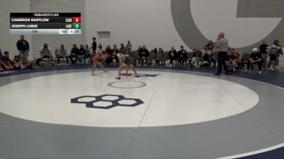 105 lbs Round 1 (6 Team) - Cameron Bartlow, Legacy National Team vs Joseph Lubig, Lake Wrestling Club